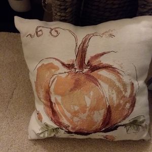 Beautiful pumpkin throw pillow